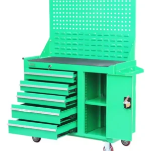 Gabinete de herramientas de cinco pisos y panel vertical perforado