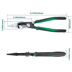 Pinza de punta multifunción 8″