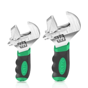 Llaves ajustables tipo francesa de mango corto 6″ y 8″
