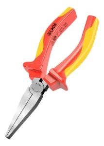 Pinza de punta plana aislada 6″